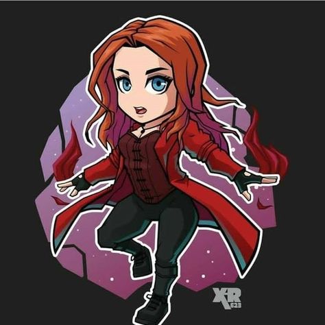 Scarlet Witch Cartoon, Witch Cartoon, Concept Art Landscape, Avengers Drawings, Chibi Marvel, Avengers Cartoon, Otto Schmidt, Marvel Cartoons, Superhero Poster