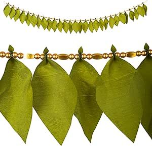 Leaf Toran, Temple Festival, Winter Anniversary, Home Temple, Artificial Leaf, Diwali Festival, Wedding Function, Wall Door, Housewarming Party