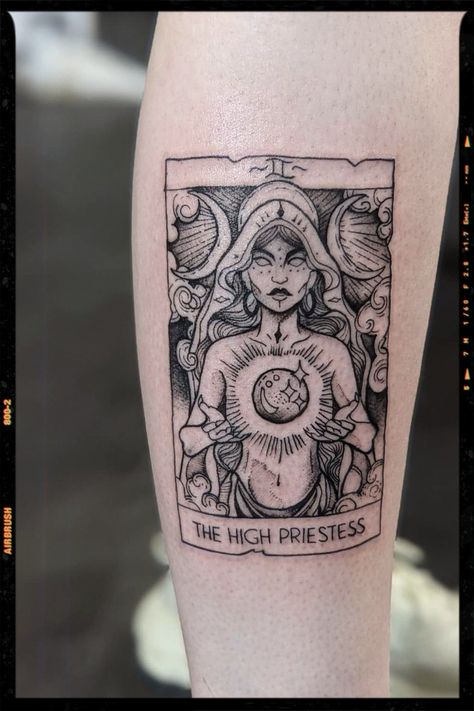 tarot card tattoo inspiration Mermaid Tarot Card Tattoo, Justice Tarot Card Tattoo, Mermaid Tarot, Justice Tarot, Tarot Card Tattoo, Stylish Tattoo, Card Tattoo, Get A Tattoo, A Tattoo