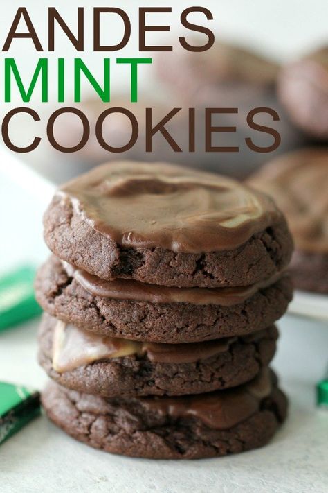 Andes Mint Cookie Recipe | Six Sisters' Stuff