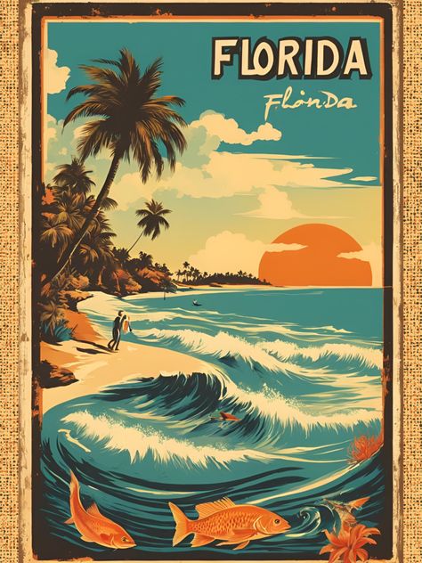 This Florida Poster captures the charm of Old Florida with a stunning Florida Landscape and nostalgic Florida Scenery. Featuring a detailed Florida Drawing inspired by Old Florida Paintings, this piece embodies Vintage Florida Art and the Retro Florida Aesthetic. Perfect for Florida Home Decor, Vintage Florida Decor, or as a classic Florida Postcard for Florida Travel lovers. Bring the beauty of Florida Water and Rustic Pictures into your space with this timeless Florida Art! 🌊🌴

#VintageFloridaAesthetic #OldFlorida #FloridaPoster #FloridaArt #FloridaAesthetic #FloridaHomeDecor #FloridaTravel #RetroFloridaAesthetic Vintage Florida Aesthetic, Vintage Florida Decor, Vintage Tropical Art, Florida Drawing, Florida Scenery, Vintage Vibes Aesthetic, Vintage Beach Posters, Retro Florida, Miami Vintage