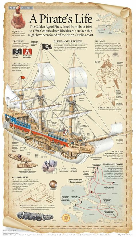 Pirate History, Golden Age Of Piracy, Navi A Vela, Old Sailing Ships, Pirate Art, Black Sails, Sailing Vessel, Life Poster, Pirate Life