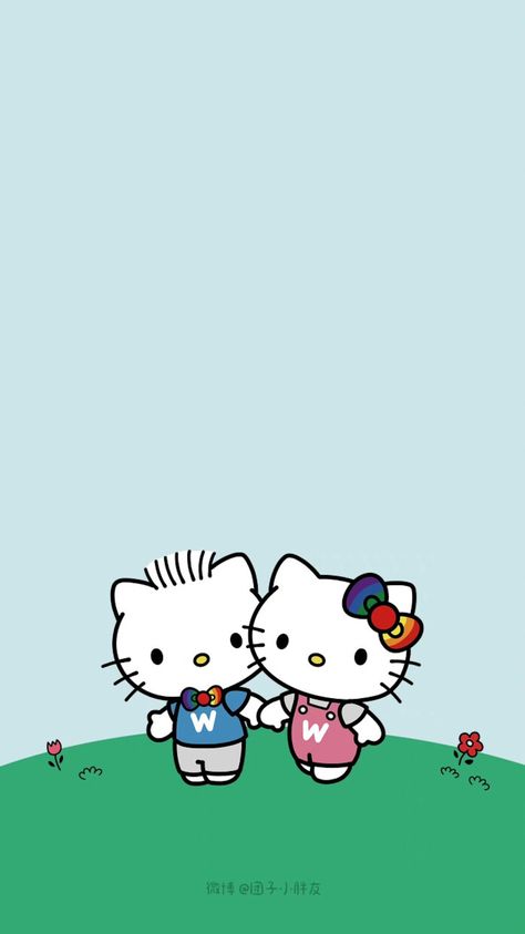 Hello Kitty And Dear Daniel Wallpapers, Hawaiian Hello Kitty Wallpaper, Hawaiian Hello Kitty, Wholesome Art, Sanrio Wallpapers, Dear Daniel, Wallpaper Pink And Yellow, Sanrio Wallpaper, Wallpaper Pink