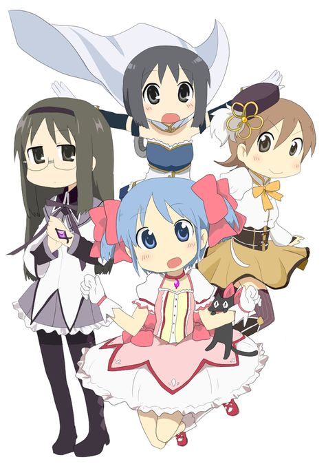 3d Pose, Azumanga Daioh, Puella Magi, Puella Magi Madoka Magica, Madoka Magica, Manga Cosplay, Anime Crossover, Know Your Meme, Fire Emblem