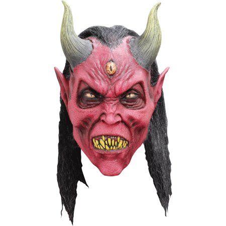 Evil Mask, Sibling Halloween Costumes, Hippie Costume Halloween, Demon Costume, Mask Scary, Demon Mask, Mascaras Halloween, Hippie Halloween, Halloween Costume Mask