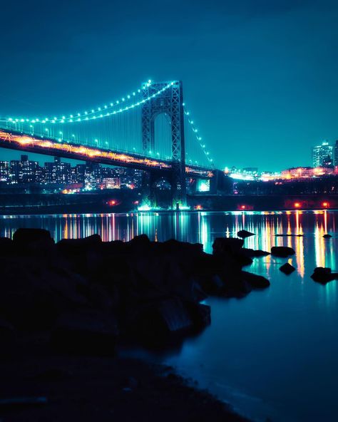 Jeremy aka jswimmer2010 on Instagram: “The George Washington Bridge. See the full frame in my story (Recommended). Check out the photographers tagged above for more great…” George Washington Bridge, George Washington, Full Frame, My Story, Washington, Bridge, Photographer, Frame, On Instagram