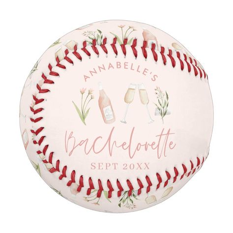 Bachelorette Baseball Theme, Girly Bachelorette Party, Baseball Bachelorette Party, Baseball Bachelorette, Modern Bachelorette Party, Bach Bash, Bachelorette Games, Baseball Theme, Team Pictures