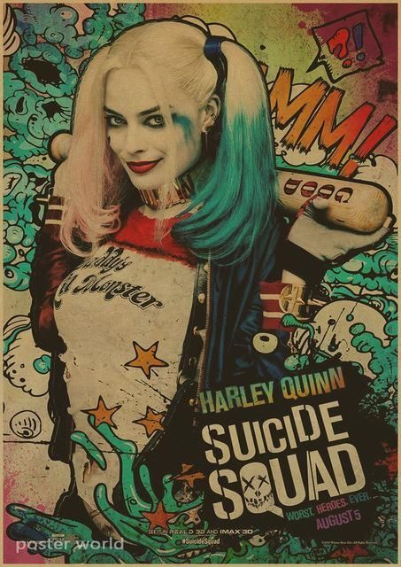 Margot Robbie Poster Print, Marvel Posters Aesthetic, Margot Robbie Poster, Photos For Bedroom, Harley Quinn Poster, Harley Batman, Harley Quinn Aesthetic, Harley Tattoos, Ariana Grande Poster