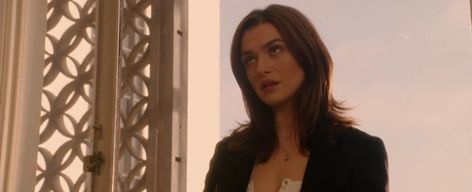 Rachel Weisz Constantine, Constantine 2005, Melina Vostokoff, Rachel Weisz, Hair Goals, Pretty Woman, Light In The Dark, Random Stuff, High Neck Dress