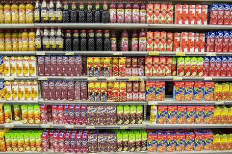 Fruit Juice Bottles. Supermarket Shelves Full With Different Natural Fruit Juice , #Ad, #Bottles, #Supermarket, #Fruit, #Juice, #Natural #ad Grocery Store Shelf, Supermarket Shelves, Packaging Company, Business Studies, Swot Analysis, Juice Bottles, Fruit Juice, Grocery Store, Powerpoint Presentation