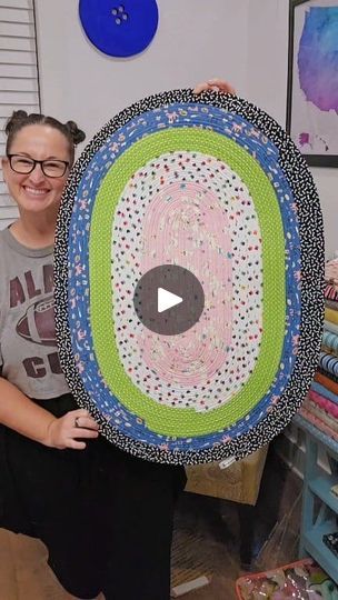 6.2K views · 204 reactions | Lets sew a custom Poodle Jelly-Roll Rug! 🐩 

Size: 24 x 34 inches 

Green Tool - Fabric Tube Maker from Clover USA

Pattern: Jelly-Roll Rug by RJ Designs 

#jellyrollrug #sewing #poodle | Uniquely Mateo | Uniquely Mateo · Original audio Tool Fabric, Usa Pattern, Rag Rug Diy, Rug Diy, Rag Rugs, Quilt Projects, Diy Rug, Jelly Roll, Rag Rug