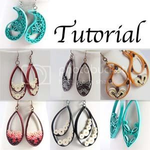 Quilling Instructions, Quilling Supplies, Quilling Jewellery, Paper Quilling Earrings, Paper Quilling Tutorial, Quilled Earrings, Paper Quilling For Beginners, Paper Quilling Flowers, Paper Quilling Jewelry