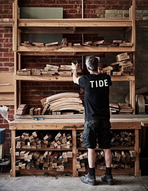 Woodshop Photography, Workshop Photoshoot, Mission House, Brighton Houses, Workshop Studio, Top Architects, Timber Furniture, The Local Project, Handcrafted Furniture