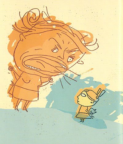 An illustration from Astrid Lindgren award-winner Isol's El Globo, featuring the angry mother at the centre of the picture book Angry Pictures, Child Discipline, Gemini Art, Angry Child, Kids Library, Mother Art, Discipline Kids, Book Illustrations, News Website