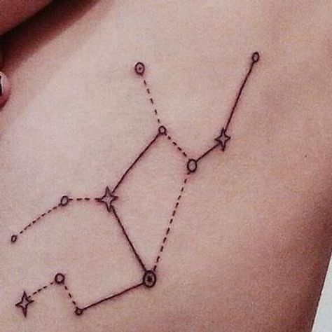 Aquarius Constellation Tattoo, Leo Constellation Tattoo, Astrology Art Print, Virgo Tattoo Designs, Virgo Constellation Tattoo, Astrology Tattoo, La Tattoo, Aquarius Constellation, Virgo Constellation