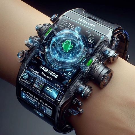 Futuristic Watches, Future Technology Concept, New Technology Gadgets, Watch Fashion, Phone Wallpaper For Men, Futuristic Technology, Cool Tech, Technology Gadgets, Fashion Mistakes