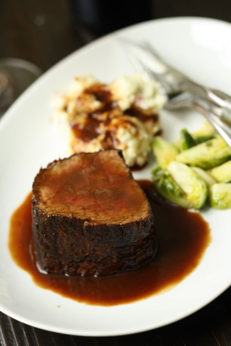 Filet Mignon with Red Wine Demi Glace Red Wine Demi Glaze Recipe, Red Wine Demi Glaze, Demi Glaze Recipe, Demi Glaze Sauce, Demi Glaze, Filet Mignon Recipes, Grilled Steak Recipes, No Gluten