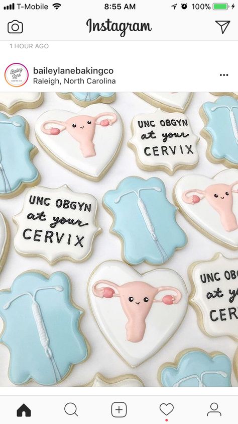 Obgyn Cake Ideas, Obgyn Cookies Decorated, Obgyn Party, Obgyn Cookies, Medical School Graduation Party Ideas, Forensic Nurse, Nurse Grad Parties, Maternity Nurse, Medical Cookies