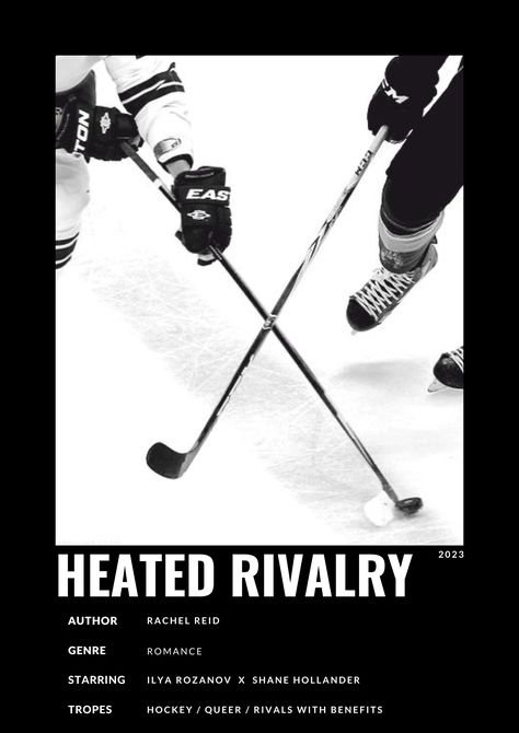 Shane Hollander Ilya Rozanov, Heated Rivalry Rachel, Ilya Rozanov, Heated Rivalry, Mm Books, Rivals To Lovers, Hockey Romance, Lovers Romance, Dear Reader