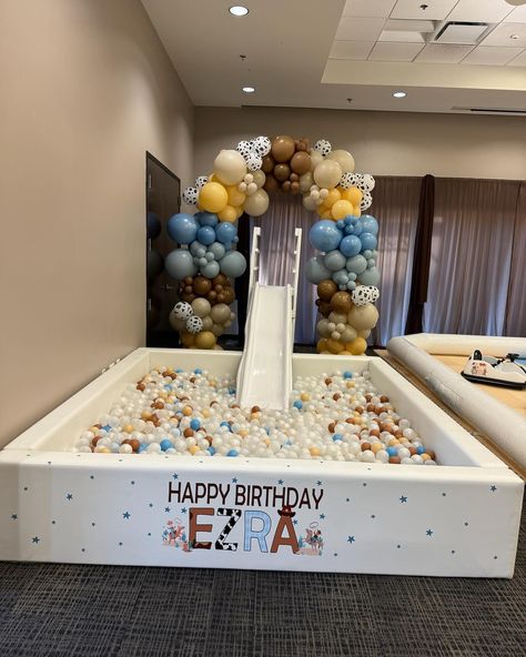 Ezra’s rodeo was epic! #ierentals #socalrentals #larentals #softplay #bumpercars #racecars #boyparty #firstrodeo Softplay Birthday Party, Party Planning Business, Planning Business, Soft Play, Ball Pit, Boy Party, Party Rentals, Party Planning, Rodeo