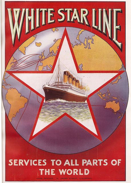 White Star Line, 1926.***Research for possible future project. White Star Line, Titanic History, Ship Poster, Cruise Liner, The Titanic, Rms Titanic, White Star, Vintage Travel Posters, Vintage Ads