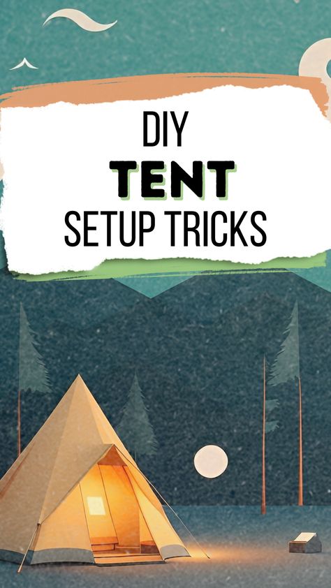 DIY Tent Setup Tricks How To Live In A Tent Full Time, Tent Camping Set Up Ideas, Tent Camp Set Up Ideas, Tent Living, Diy Tent, Tent Set Up, Camping Set Up, Camping Tents, Canvas Tent