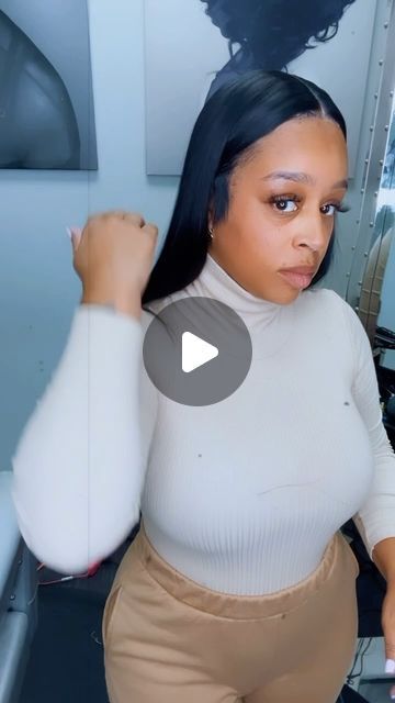 Latise Harris on Instagram: "Closure Quick Weave for the Win 🏆 #2x6Closure #PackageHair #SoftLook #NaturalLook #JetBalck #LongHair #LongHairStyles #OnlyEdgesOut #BookNow #FebruaryCalendar #HAIRbyLatise" Middle Part Long Quick Weave, 2x6 Closure Quick Weave, Closure Quick Weave Hairstyles, Quickweave With Closure, Middle Part Quick Weave With Leave Out, Quick Weave No Leave Out, Long Quick Weave Hairstyles, Quick Weave With Closure, Quick Weave Hairstyles No Leave Out