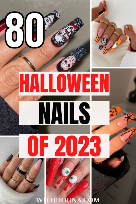 Halloween is finally here and if you're looking for spooky Halloween nails to upgrade your nail design for Halloween, you're in the right place. We've got you everything from cute Halloween nails to the best Halloween nail colors to choose from. You'll get to choose from these cute Halloween nail designs 2023, Disney Halloween nails 2023, pretty Halloween nails 2023, Halloween nails 2023, Halloween nail designs,short Halloween nails, Halloween nail ideas, Halloween nail inspo, and so much more. Halloween Nails Cute Pumpkin, Halloween Nails Designs 2023, Cute Halloween Nail Designs 2023, 2023 Halloween Nail Ideas, Easy Fall Acrylic Nails, Fall Nails 2023 Halloween, Halloween Movie Nail Designs, Holloween Nails 2023, Nail Designs Halloween Fall Short