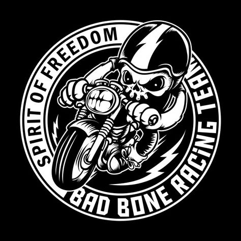 Biker Logo Design, Logo Moto, Motorcycles Logo Design, Punisher Logo, Biker Logo, Skull Motorcycle, Dog Logo Design, Biker Tattoos, Motorcycle Logo