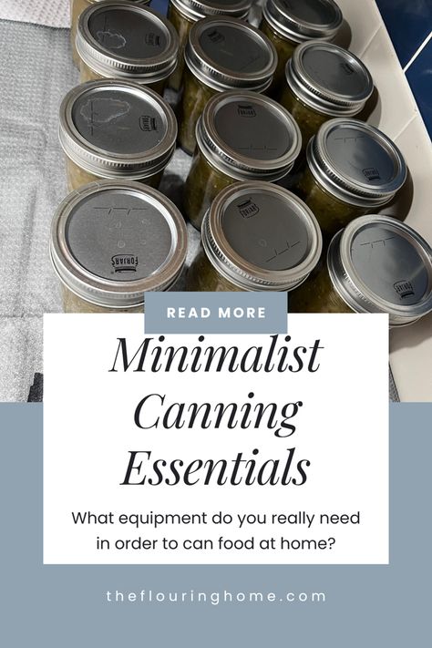 What are the absolute essentials you need to start preserving your food at home? Maybe you’re interested in preserving or you’re just starting out in preserving/canning food for your family. There is a wealth of information available and a lot of products to use and it can make us overwhelmed but what do we really need or where should I start or even I must buy it all! High Acid Foods, Canning And Preserving, Low Acid Recipes, Soup In A Jar, Canning Food, Pressure Canner, Food At Home, Food System, Pressure Canning