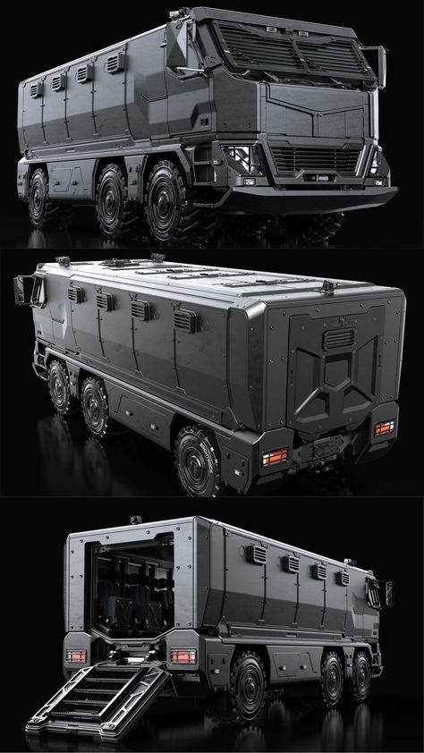 Futuristic Armored Car, High Tech Vehicles, Cyberpunk Vehicle Concept Art, Futuristic Vehicle Concept Art, Military Vehicles Concept Art, Sci Fi Vehicle Concept Art, Cyberpunk Truck, Futuristic Military Vehicles, Scifi Car