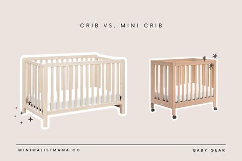 Babyletto Gelato Mini Crib, Mini Crib Vs Standard Crib, Gelato Mini Crib, Babyletto Mini Crib, Babyletto Crib, Mini Crib Nursery, Crib Accessories, Portable Crib, Crib Skirts