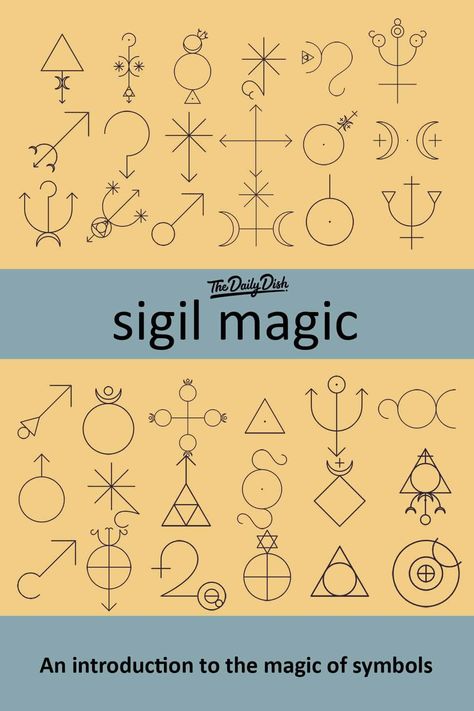 How To Make A Sigil {Downloadable PDF} - The Daily Dish All Sigils And Meanings, Sigils For Health And Protection, Sigil To Let Go, Sigils For Hexing, Sigil For Curse Breaking, Sigils For Love And Protection, Sigil For Emotional Healing, Pagan Sigils And Meanings, Ancient Sigils And Meanings