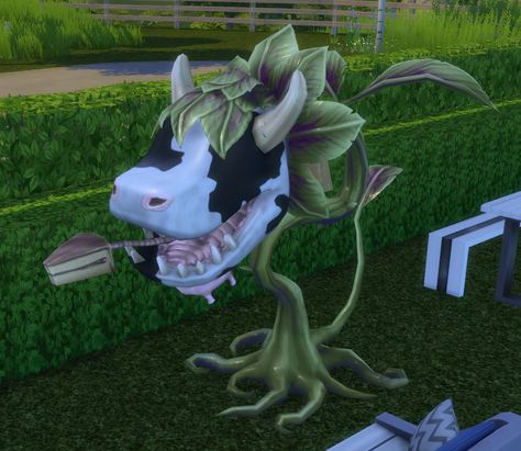 Mod The Sims - SweeneyTodd's Cowplant Tweeks [Updated for 1.41.42.1020] Sims 4 Cow Plant Tattoo, Sims 4 Cow Plant Cc, Cowplant Drawing, Cowplant Tattoo Sims 4, Cow Plant Tattoo, Cow Plant Sims, Sims 4 Cow Plant, Cowplant Sims, Sims Party