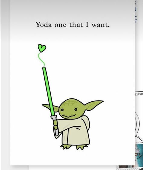 Yoda Doodle, I Card, The One, Doodles, Wood, Pins