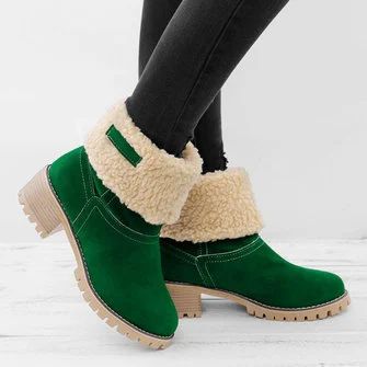 Autumn 2020 Page 5 | JustFashionNow Boots Fall Ankle, Colored Boots, Fold Over Boots, Ankle Snow Boots, Square Heels, Shoes Pattern, Buy Boots, Warm Snow Boots, Green Boots