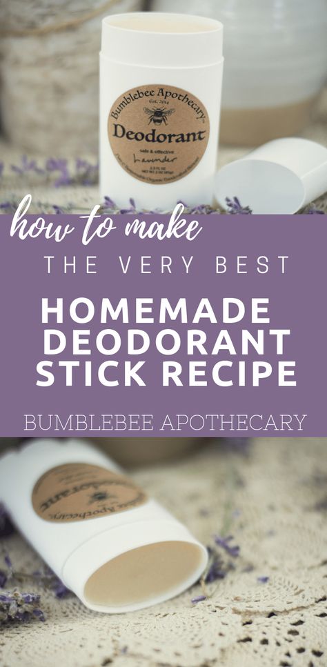 Diy Stick Deodorant, Holistic Deodorant, Beeswax Deodorant Recipe, Organic Deodorant Diy, Tallow Deodorant Recipe, Deodorant Stick, Homemade Products, Diy Deodorant Stick, Diy Hair Wax