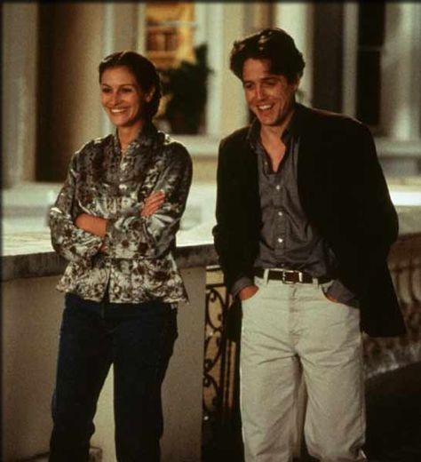 Julia Roberts Movies, Notting Hill Movie, Nothing Hill, Andie Macdowell, Music And Lyrics, Romantic Films, Vintage Couples, Vintage Photoshoot, Hugh Grant