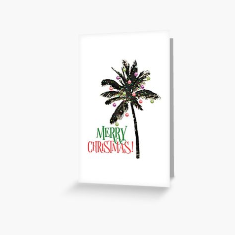 Deck The Palms, Tree Deck, Christmas Palm Tree, Hawaii Christmas, Florida Christmas, Hawaiian Christmas, Tropical Christmas, Beach Christmas, The Palms