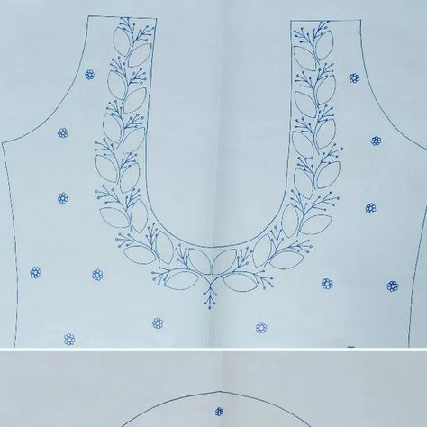 Neck Design Hand Work, Mango Design Aari Work Blouse Drawing, Trace Design For Aari Work, Aari Design For Tracing, Aari Blouse Design Tracing, Tracing Pattern For Aari Work, Tracing Images For Aari Work, Aari Pattern Tracing, Tracing Worksheets Aari Work