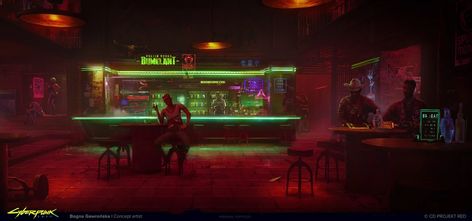 Cyberpunk 2077 Concept Art, Cyberpunk Interior, Video Game Artist, Red Images, Cyberpunk City, Arte Cyberpunk, After Life, Cyberpunk Art, Cyberpunk 2077