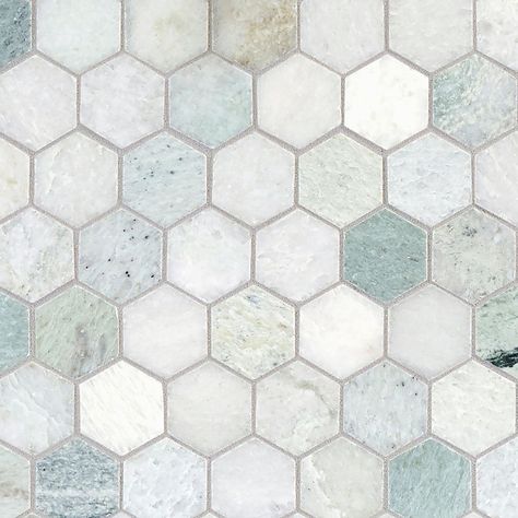 Marble Mosaic Floor, Stone Tile Flooring, French Country Bathroom, Master Bath Remodel, Bathroom Remodel Shower, Mosaic Flooring, Tile Pattern, Bathroom Floor Tiles, Marble Tile