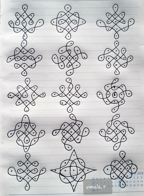 1,3,5,3,1 parallel dots kolams 5 To 1 Dots Rangoli, Dot Kolam Simple, Ezhai Kolam, 5 Dots Kolam, Dot Kolam Designs, Melika Muggulu, Simple Rangoli With Dots, Small Kolam, Pattern Design Drawing