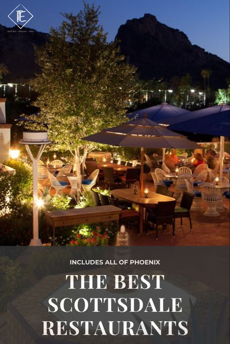 Restaurants In Scottsdale Az, Best Restaurants In Scottsdale Az, Scottsdale Arizona Restaurants, Scottsdale Bars, Mountain View Restaurant, Arizona Day Trips, Scottsdale Restaurants, Restaurants For Birthdays, Arizona Travel Guide