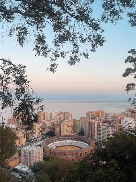 malaga viewpoint city gibralfaro Spain Aesthetics Malaga, Malaga Spain Photography, Malaga Spain Aesthetic, Malaga Aesthetic, Spain Malaga, Malaga City, Spain Aesthetic, Andalusia Spain, Malaga Spain