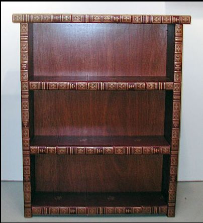 What to do with those old encyclopedia's? Make a book case!! ENCYCLOPEDIA BOOKCASES  Typically built from sets of encyclopedias over a framework of recycled wood, these freestanding cases may be filled with books. They are as strong as any wooden case. Shelves maybe fixed at any height, not adjustable. All are built to order so that the color and dimensions suit your room. Furniture Made Of Books, What To Do With Old Encyclopedias, Recycled Bookshelf, Recycling Old Books, Repurpose Encyclopedia Ideas, Diys Using Old Books, Old Encyclopedias, Recycling Information, Old Book Crafts