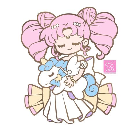 Katie Shark | Pin #5 for my Kickstarter, Princess mini moon. #sailormoon #sailormoonpins #sailorminimoon #sailorchibimoon #chibimoon #rini #chibiusa… | Instagram Sailormoon Chibi, Sailor Moon Chibiusa, Sailor Moon Cafe, Sailor Moon Chibiusa X Helios, Salior Moon Chibiusa, Sailor Saturn And Chibiusa, Sailor Mini Moon, Sailor Moon Aesthetic, Sailor Moon Fan Art