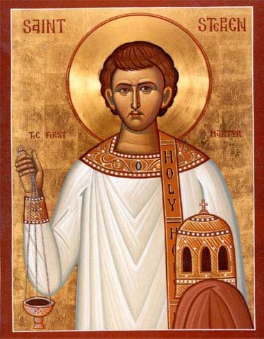 st.Stephen (Revered as the first martyr, and the most famous deacon in the early Christian Church) Patronage: bricklayers; deacons; stonemasons -spreadjesus.org Images Of Faith, Orthodox Iconography, Icon Painting, St Stephen, Eastern Orthodox Church, Saint Stephen, Saint Etienne, Eastern Orthodox, Orthodox Christianity