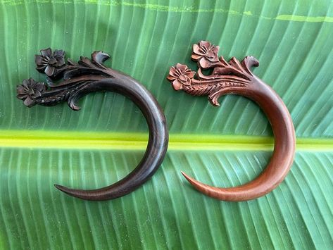 CURVED Half Moon Crescent MOON Wood Hair Fork With Flower.curved Half Moon Crescent Moon Wood Hair Stick Barrette With Flower.large.new - Etsy Moon Hair Stick, Moon Hair, Moon Crescent, Thanksgiving Break, Hair Fork, Rose Wood, Wood Ideas, Beautiful Moon, Hair Stick