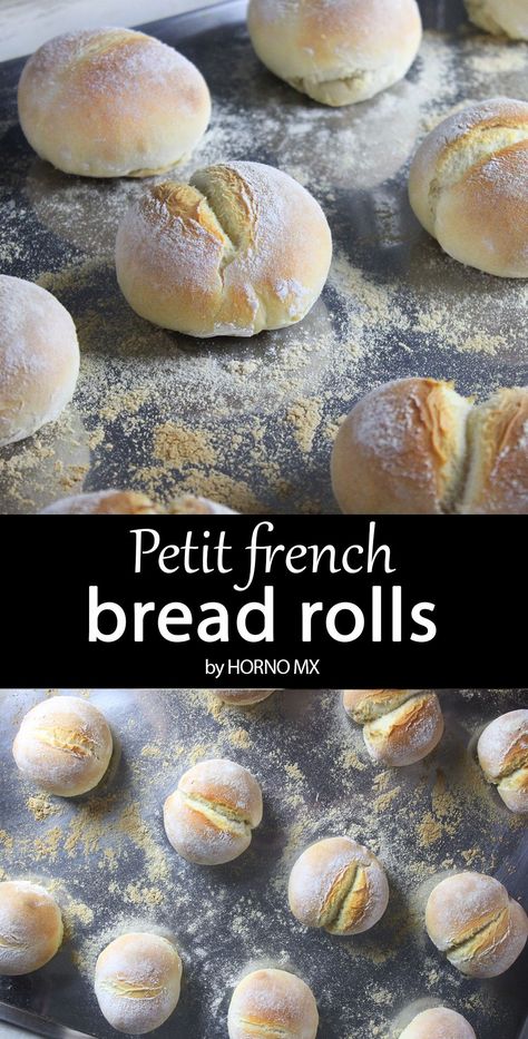 These petit bread rolls are great to make mini sandwiches that you will fall in love with! French Bread Rolls, Small Sandwiches, Dough Starter, Sandwich Bread Recipes, Mini Sandwiches, Mini Milk, Types Of Cheese, Yeast Bread, Sandwich Bread